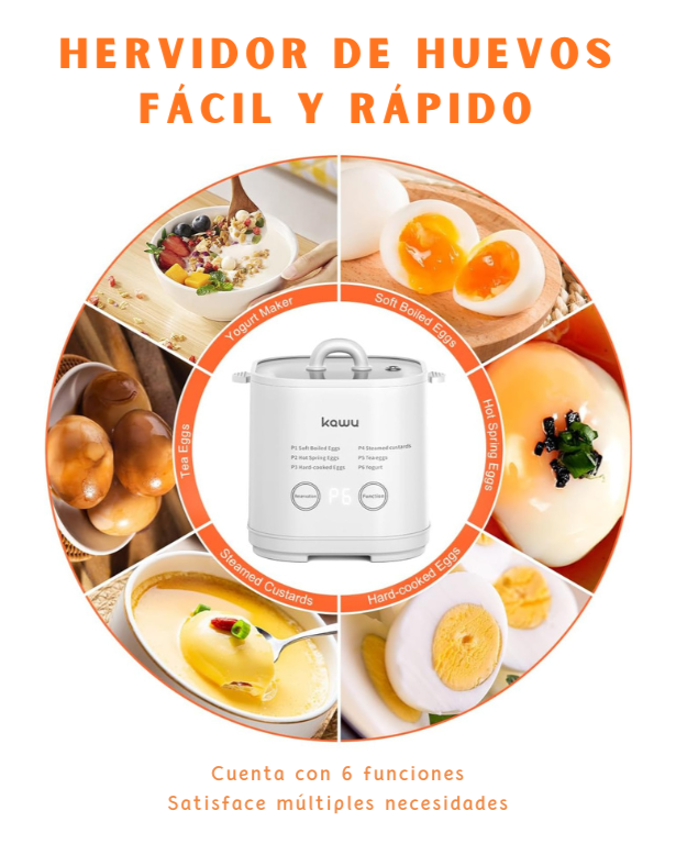 Nuevo 🚨 Hervidor eléctrico de huevos 🥚🥚